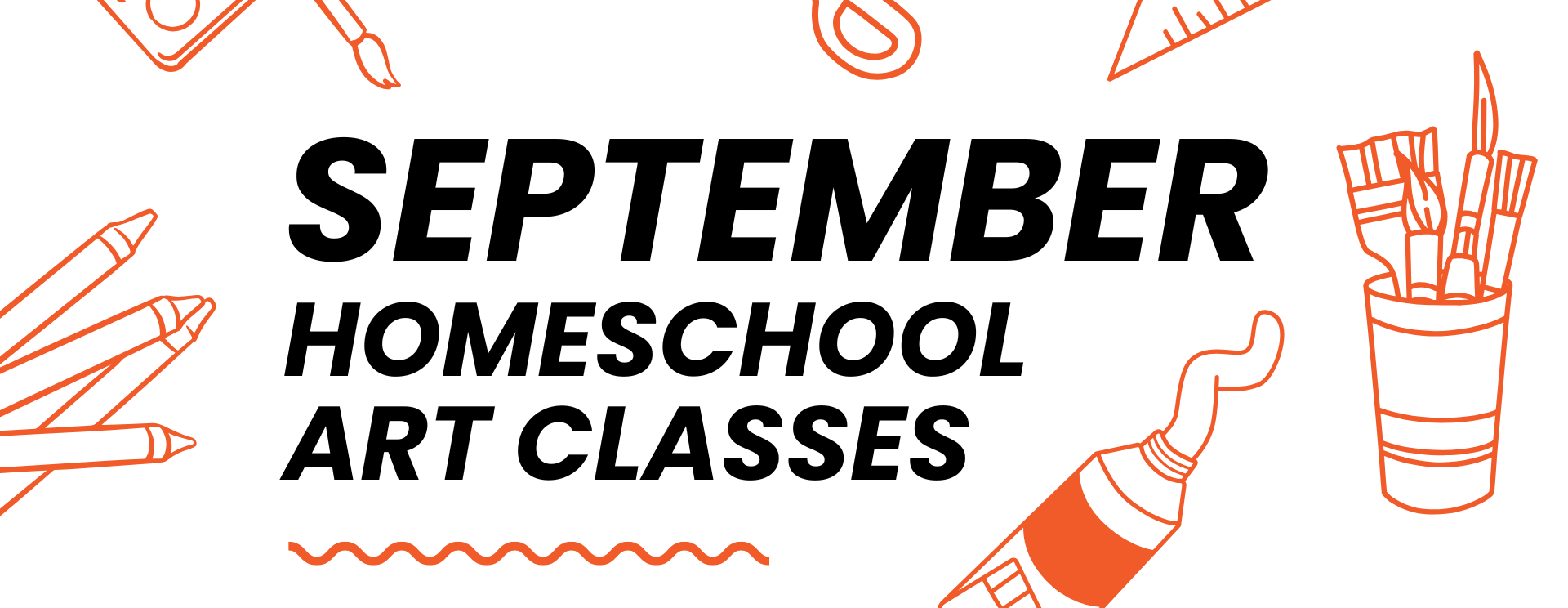 Homeschool Art Classes – September 26